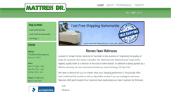 Desktop Screenshot of mattressdr.com
